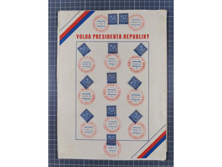 1918/59, interesting, mostly unused and mint never hinged collection, with some better Revolutionery Issues, different waterm