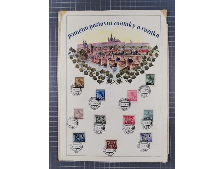 1918/59, interesting, mostly unused and mint never hinged collection, with some better Revolutionery Issues, different waterm