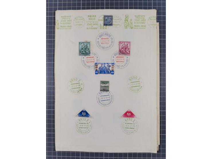 1918/59, interesting, mostly unused and mint never hinged collection, with some better Revolutionery Issues, different waterm