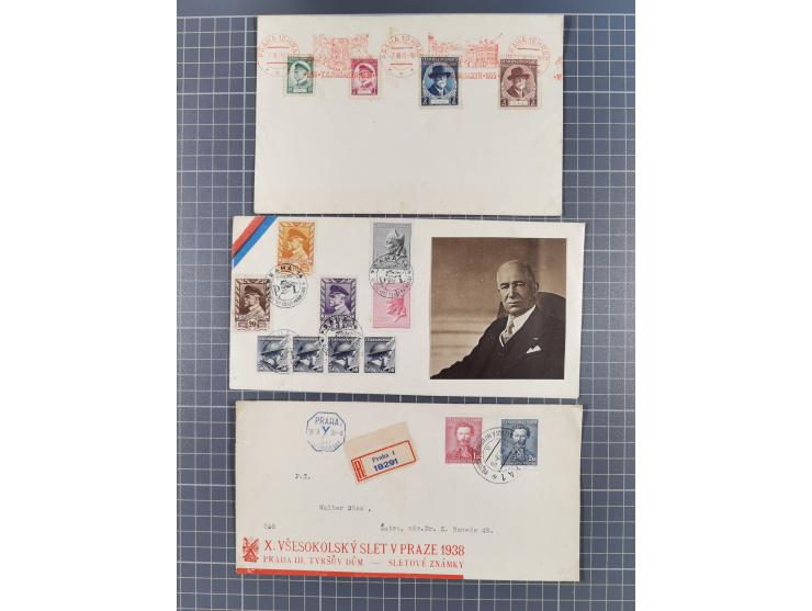 1918/59, interesting, mostly unused and mint never hinged collection, with some better Revolutionery Issues, different waterm