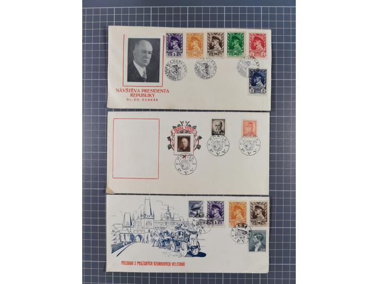 1918/59, interesting, mostly unused and mint never hinged collection, with some better Revolutionery Issues, different waterm