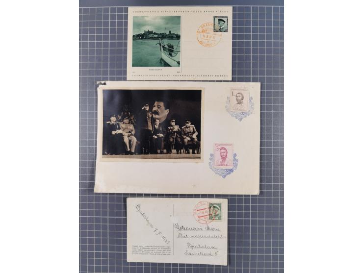 1918/59, interesting, mostly unused and mint never hinged collection, with some better Revolutionery Issues, different waterm