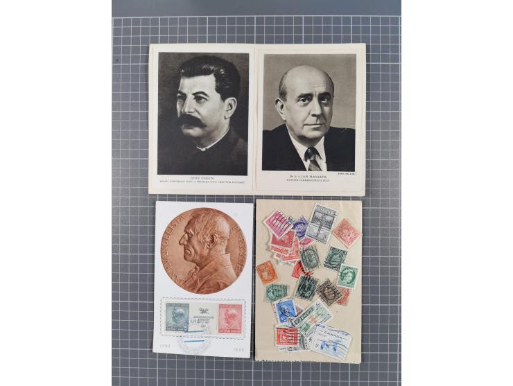 1918/59, interesting, mostly unused and mint never hinged collection, with some better Revolutionery Issues, different waterm