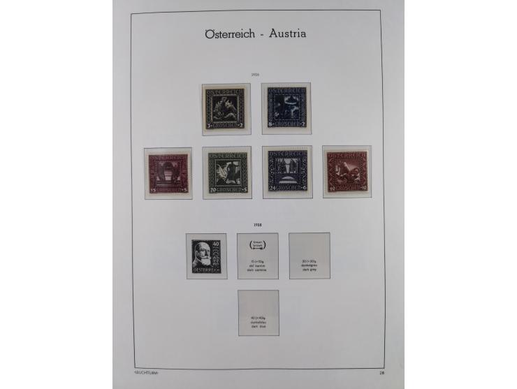 1918/69, meist postfrische Sammlung inkl. Portomarken mit einigen besseren und kpl. Ausgaben, ab ca. 1946 augenscheinlich pos