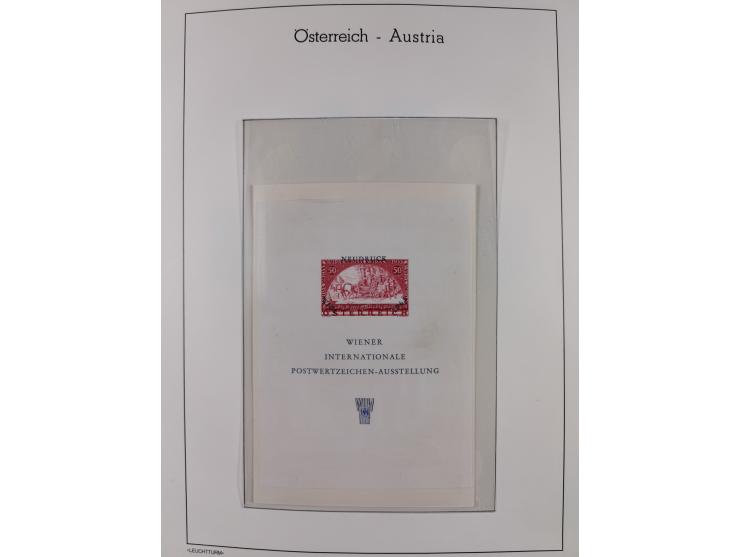 1918/69, meist postfrische Sammlung inkl. Portomarken mit einigen besseren und kpl. Ausgaben, ab ca. 1946 augenscheinlich pos