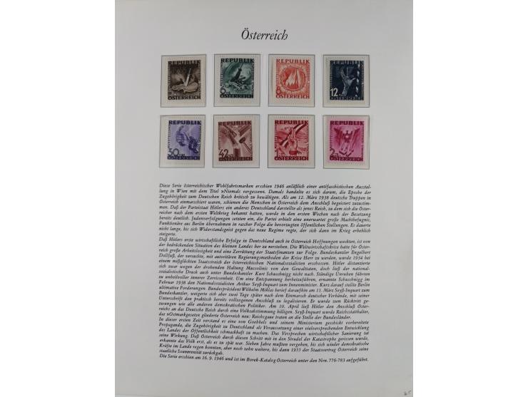 1918/69, meist postfrische Sammlung inkl. Portomarken mit einigen besseren und kpl. Ausgaben, ab ca. 1946 augenscheinlich pos