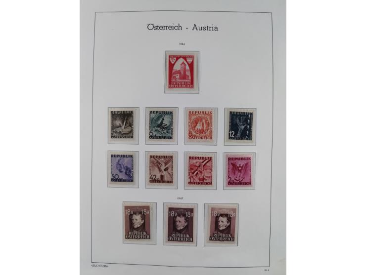 1918/69, meist postfrische Sammlung inkl. Portomarken mit einigen besseren und kpl. Ausgaben, ab ca. 1946 augenscheinlich pos