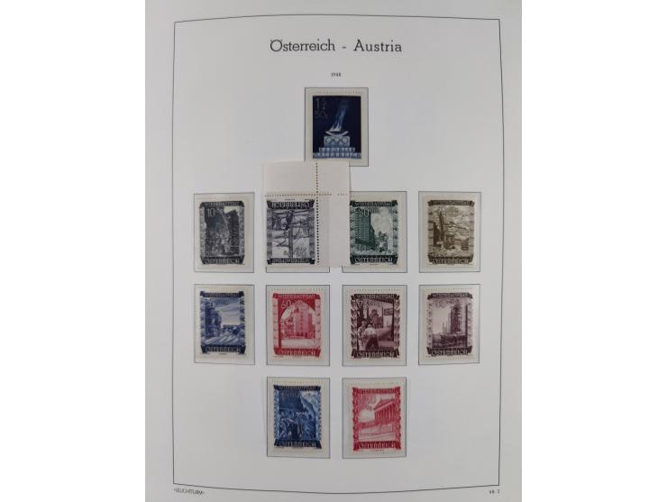 1918/69, meist postfrische Sammlung inkl. Portomarken mit einigen besseren und kpl. Ausgaben, ab ca. 1946 augenscheinlich pos