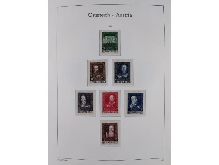 1918/69, meist postfrische Sammlung inkl. Portomarken mit einigen besseren und kpl. Ausgaben, ab ca. 1946 augenscheinlich pos