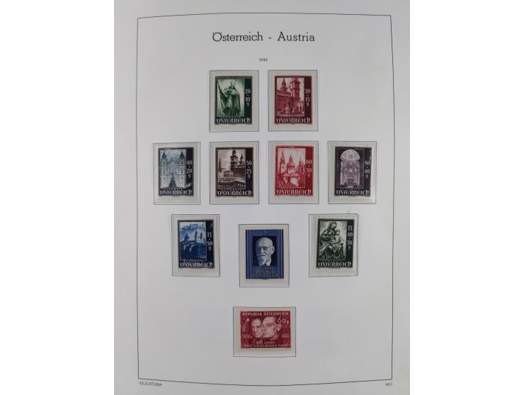 1918/69, meist postfrische Sammlung inkl. Portomarken mit einigen besseren und kpl. Ausgaben, ab ca. 1946 augenscheinlich pos