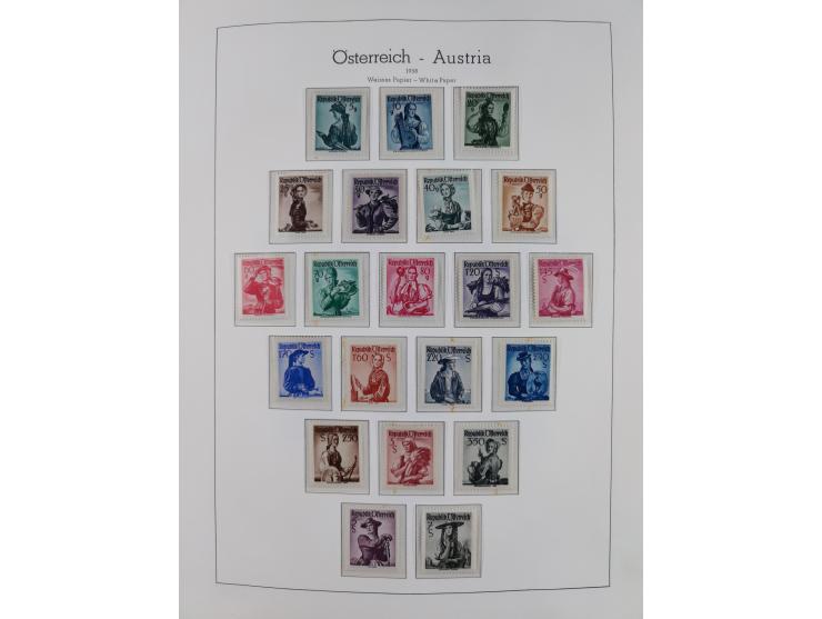 1918/69, meist postfrische Sammlung inkl. Portomarken mit einigen besseren und kpl. Ausgaben, ab ca. 1946 augenscheinlich pos