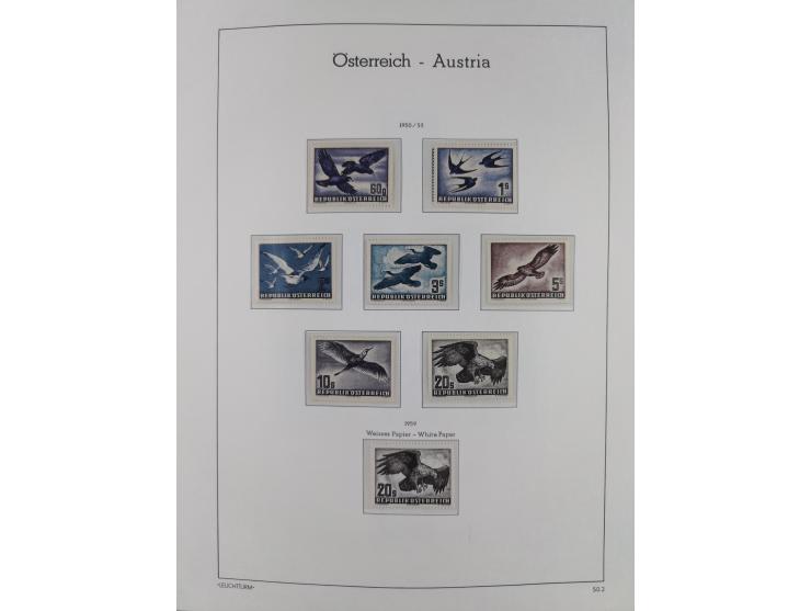 1918/69, meist postfrische Sammlung inkl. Portomarken mit einigen besseren und kpl. Ausgaben, ab ca. 1946 augenscheinlich pos