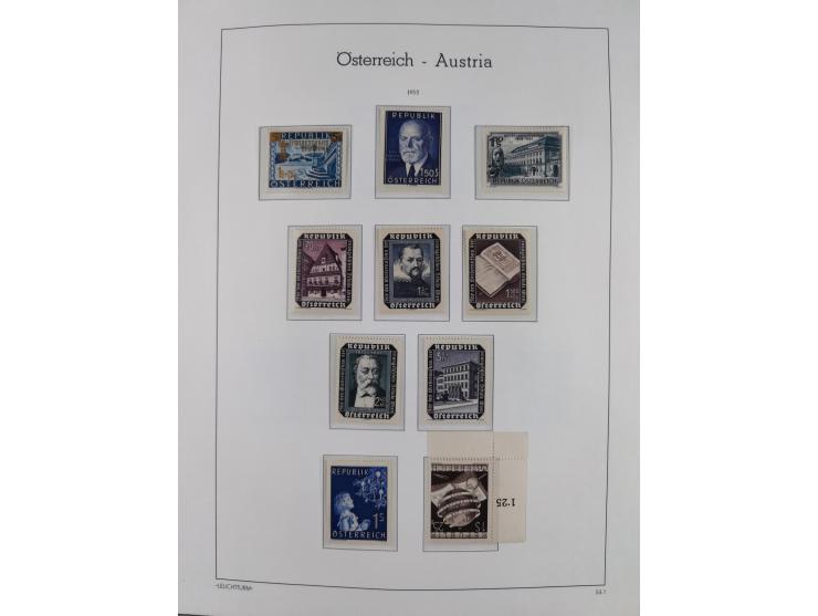 1918/69, meist postfrische Sammlung inkl. Portomarken mit einigen besseren und kpl. Ausgaben, ab ca. 1946 augenscheinlich pos