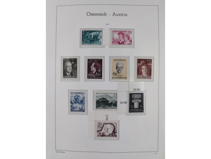 1918/69, meist postfrische Sammlung inkl. Portomarken mit einigen besseren und kpl. Ausgaben, ab ca. 1946 augenscheinlich pos