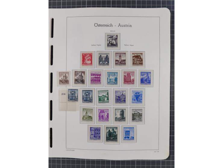 1918/69, meist postfrische Sammlung inkl. Portomarken mit einigen besseren und kpl. Ausgaben, ab ca. 1946 augenscheinlich pos