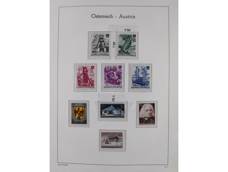 1918/69, meist postfrische Sammlung inkl. Portomarken mit einigen besseren und kpl. Ausgaben, ab ca. 1946 augenscheinlich pos