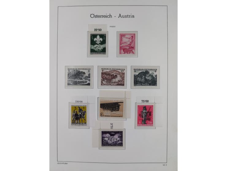 1918/69, meist postfrische Sammlung inkl. Portomarken mit einigen besseren und kpl. Ausgaben, ab ca. 1946 augenscheinlich pos