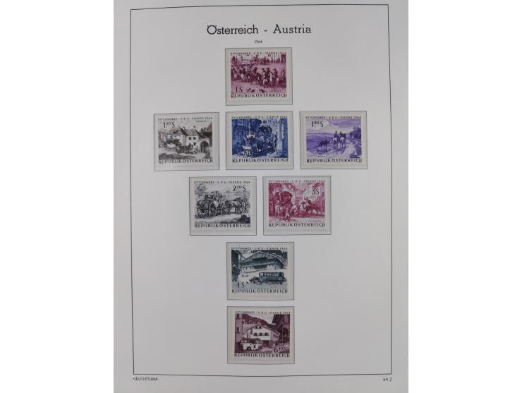 1918/69, meist postfrische Sammlung inkl. Portomarken mit einigen besseren und kpl. Ausgaben, ab ca. 1946 augenscheinlich pos