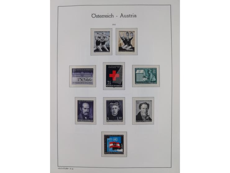 1918/69, meist postfrische Sammlung inkl. Portomarken mit einigen besseren und kpl. Ausgaben, ab ca. 1946 augenscheinlich pos