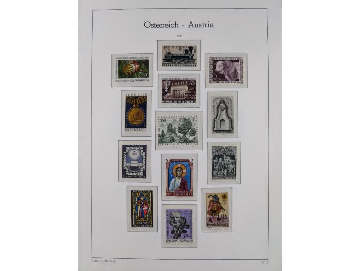 1918/69, meist postfrische Sammlung inkl. Portomarken mit einigen besseren und kpl. Ausgaben, ab ca. 1946 augenscheinlich pos