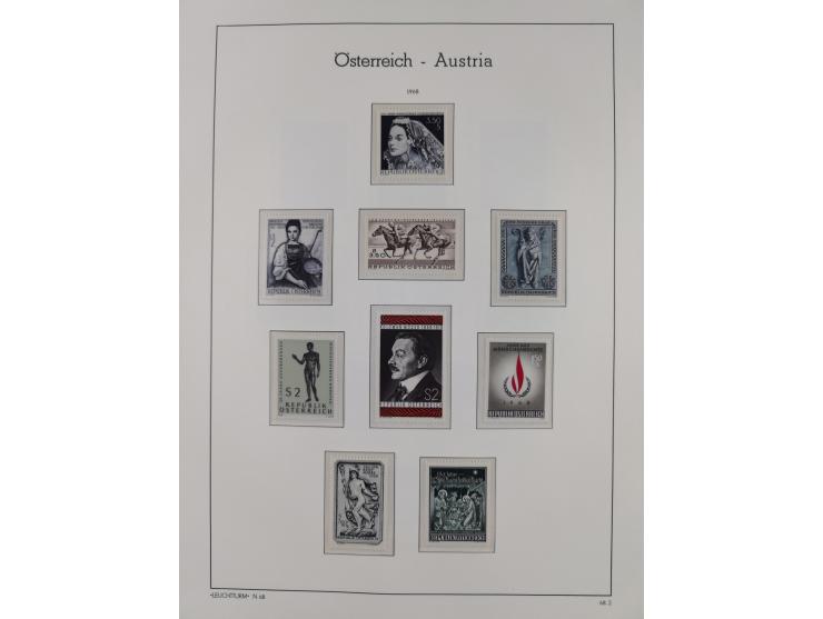 1918/69, meist postfrische Sammlung inkl. Portomarken mit einigen besseren und kpl. Ausgaben, ab ca. 1946 augenscheinlich pos