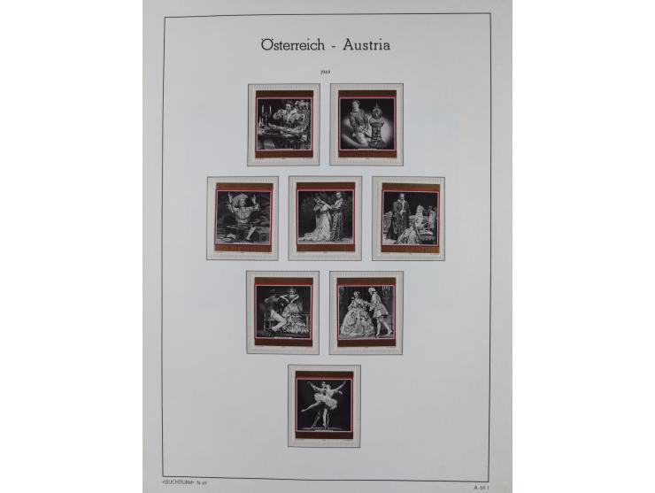 1918/69, meist postfrische Sammlung inkl. Portomarken mit einigen besseren und kpl. Ausgaben, ab ca. 1946 augenscheinlich pos