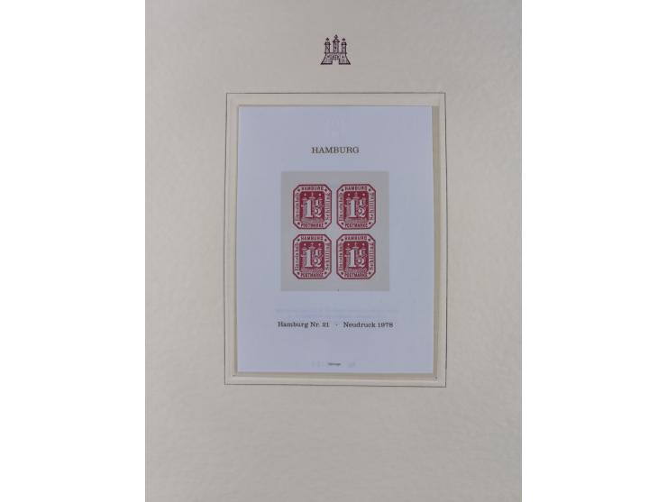1662/1870, Sammlungsbestand von über 120 Briefen, ganz überwiegend Vorphila bzw. unfrankiert, viel Auslandspost, auch in die 