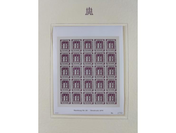 1662/1870, Sammlungsbestand von über 120 Briefen, ganz überwiegend Vorphila bzw. unfrankiert, viel Auslandspost, auch in die 