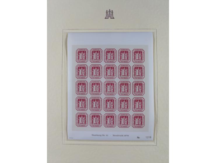 1662/1870, Sammlungsbestand von über 120 Briefen, ganz überwiegend Vorphila bzw. unfrankiert, viel Auslandspost, auch in die 