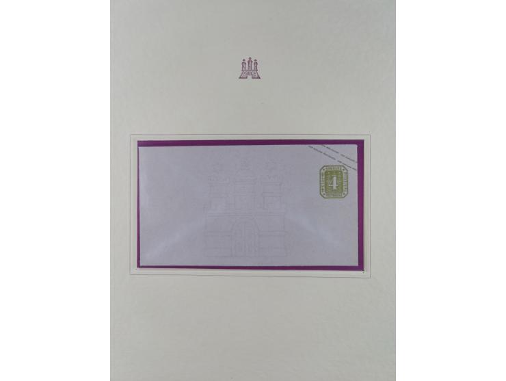 1662/1870, Sammlungsbestand von über 120 Briefen, ganz überwiegend Vorphila bzw. unfrankiert, viel Auslandspost, auch in die 