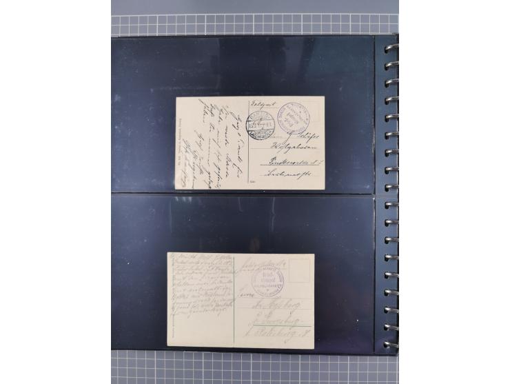 1880/1945, Postamt DANZIG: Interessante Sammlung mit über 200 Briefen, Karten und Einlieferungsscheinen etc., dabei auch etwa