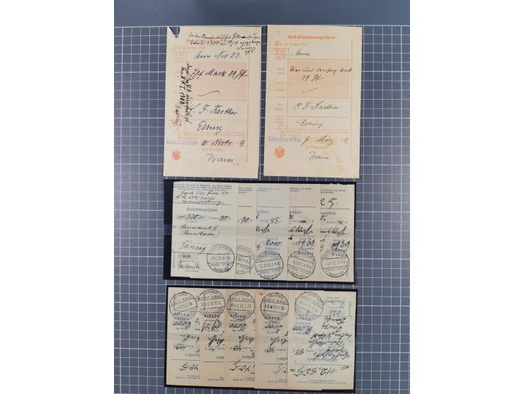1880/1944(ca.), interessante Partie mit über 700 Briefen und Karten, dabei Vorphila, Brustschilde und Pfennig/Pfennige, außer