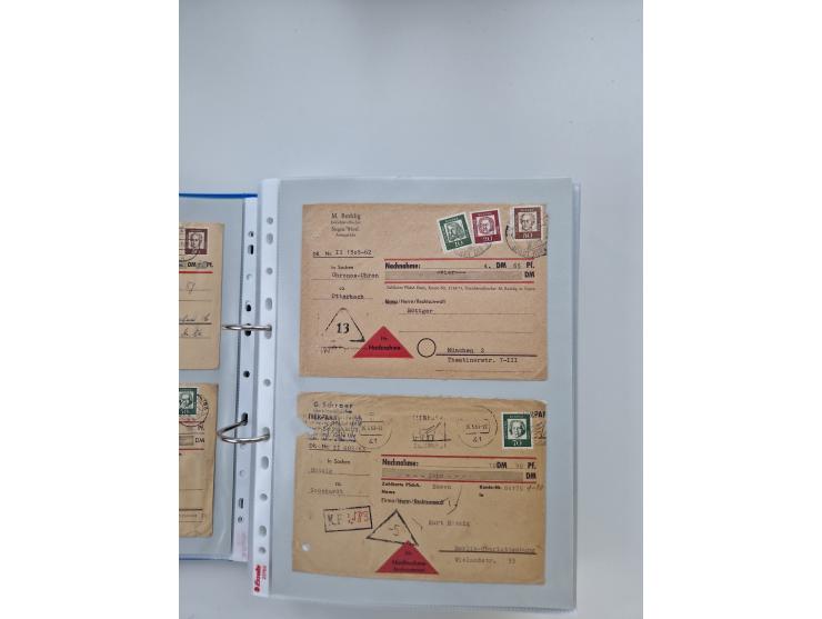 1949/80(ca.), über 1100 Briefe und Karten, dabei bessere frühe Frankaturen