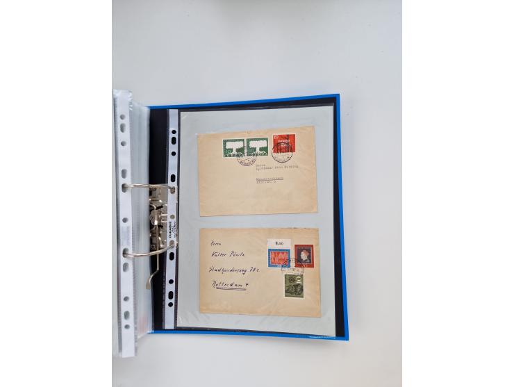 1949/80(ca.), über 1100 Briefe und Karten, dabei bessere frühe Frankaturen