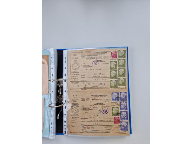1949/80(ca.), über 1100 Briefe und Karten, dabei bessere frühe Frankaturen