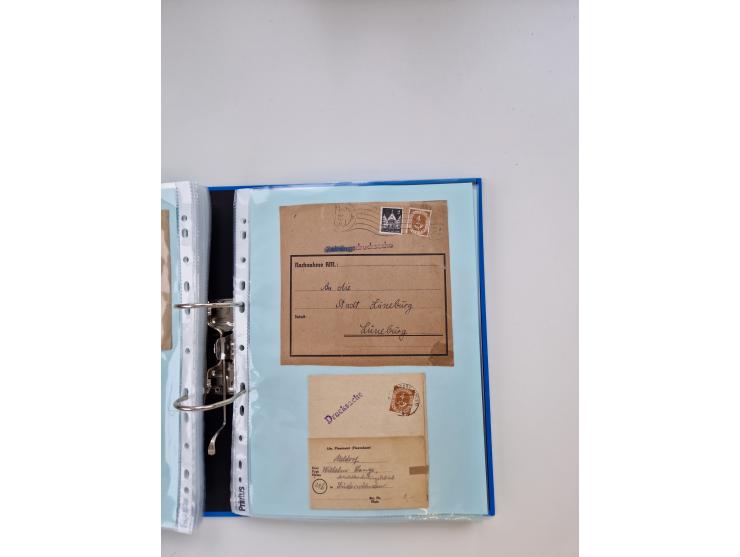 1949/80(ca.), über 1100 Briefe und Karten, dabei bessere frühe Frankaturen