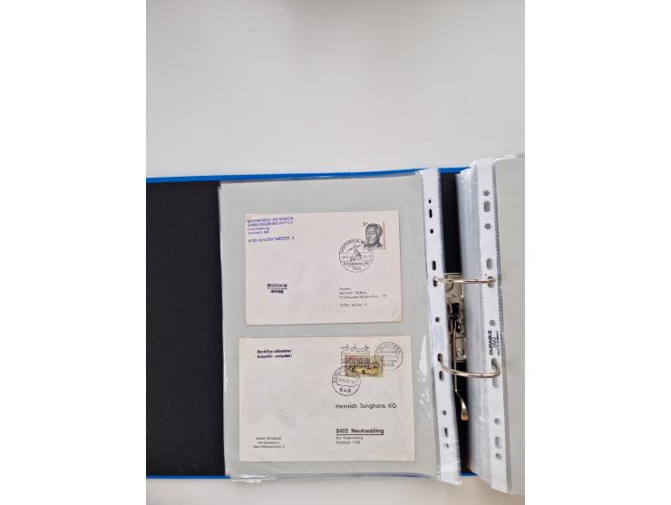 1949/80(ca.), über 1100 Briefe und Karten, dabei bessere frühe Frankaturen