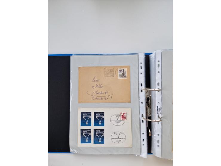 1949/80(ca.), über 1100 Briefe und Karten, dabei bessere frühe Frankaturen