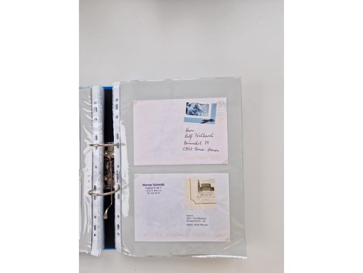 1949/80(ca.), über 1100 Briefe und Karten, dabei bessere frühe Frankaturen