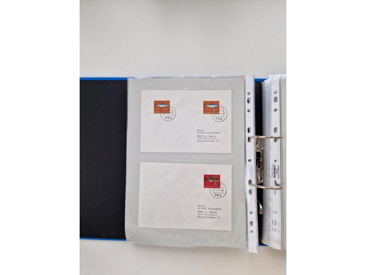 1949/80(ca.), über 1100 Briefe und Karten, dabei bessere frühe Frankaturen