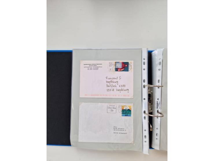 1949/80(ca.), über 1100 Briefe und Karten, dabei bessere frühe Frankaturen