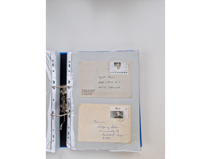 1949/80(ca.), über 1100 Briefe und Karten, dabei bessere frühe Frankaturen