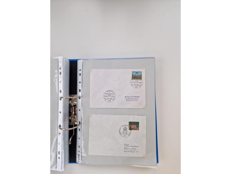 1949/80(ca.), über 1100 Briefe und Karten, dabei bessere frühe Frankaturen