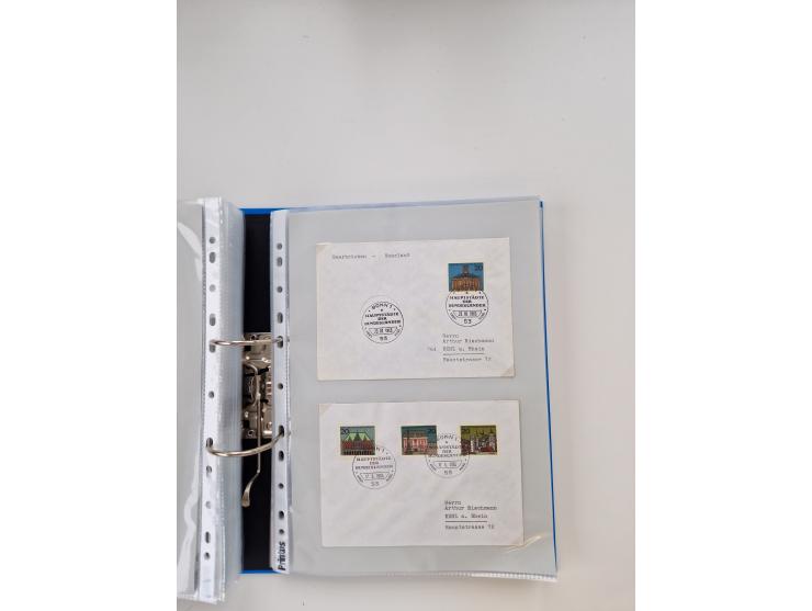 1949/80(ca.), über 1100 Briefe und Karten, dabei bessere frühe Frankaturen
