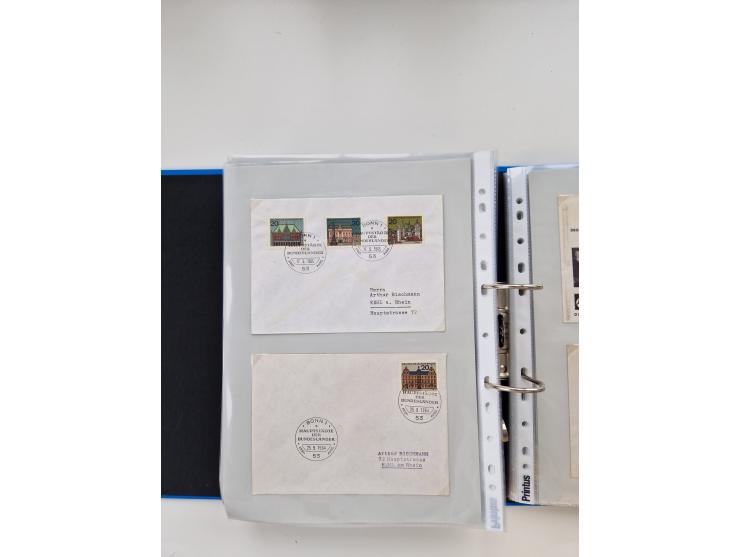 1949/80(ca.), über 1100 Briefe und Karten, dabei bessere frühe Frankaturen