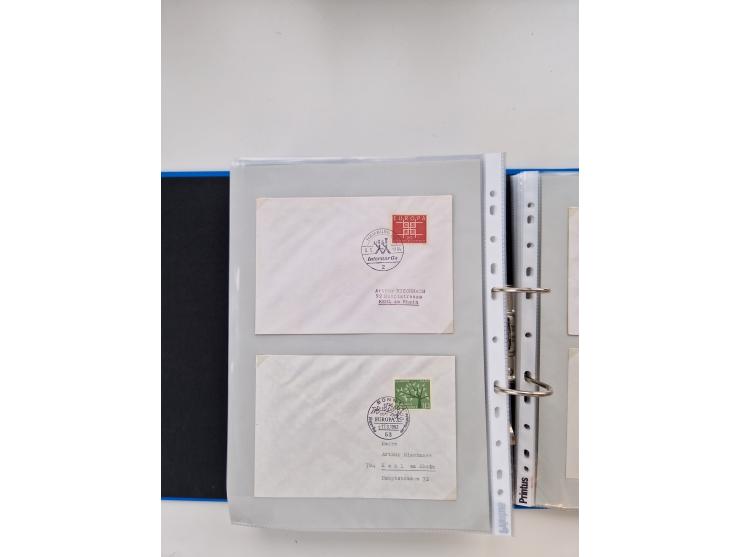 1949/80(ca.), über 1100 Briefe und Karten, dabei bessere frühe Frankaturen