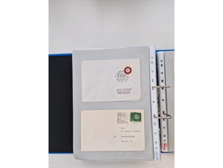 1949/80(ca.), über 1100 Briefe und Karten, dabei bessere frühe Frankaturen