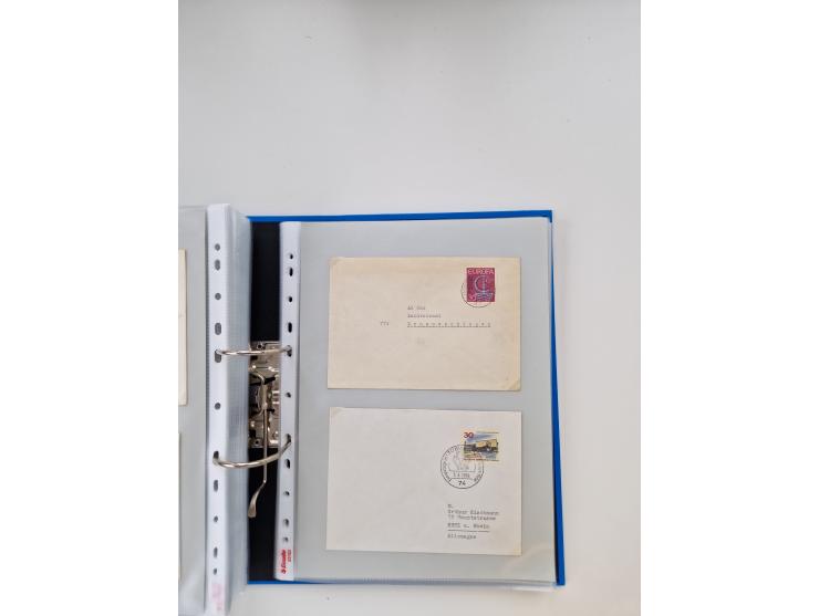 1949/80(ca.), über 1100 Briefe und Karten, dabei bessere frühe Frankaturen