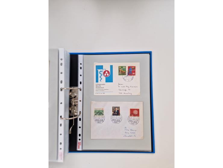 1949/80(ca.), über 1100 Briefe und Karten, dabei bessere frühe Frankaturen