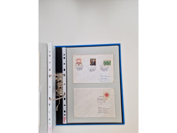 1949/80(ca.), über 1100 Briefe und Karten, dabei bessere frühe Frankaturen